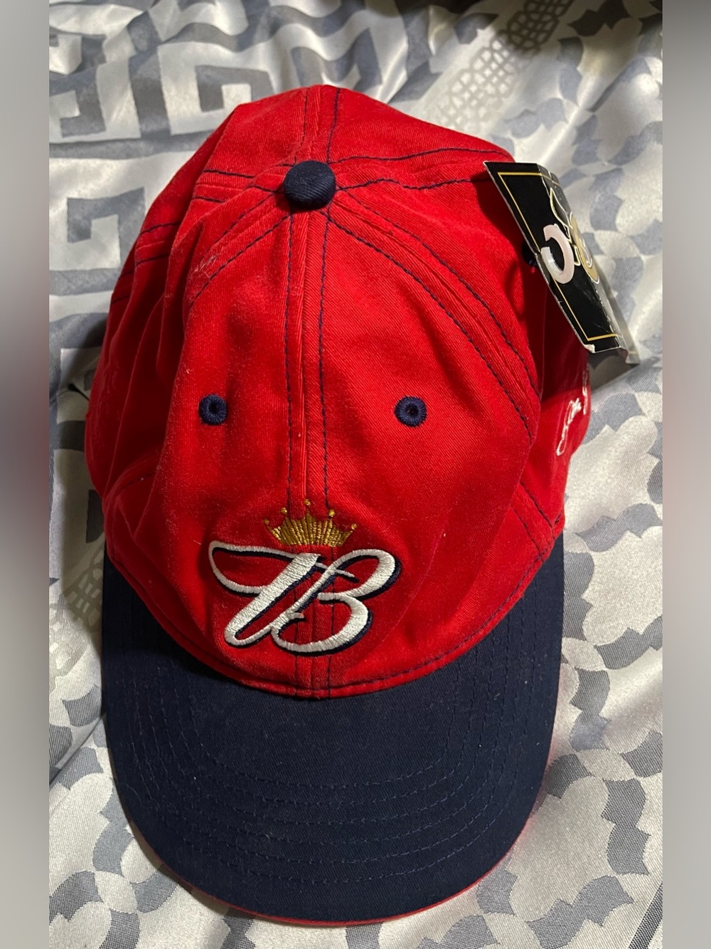 Vintage Budweiser Dale Earnhardt Jr Chase Authentics NASCAR Racing Flex Hat